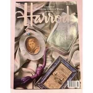 Treasures of the Duke and Duchess of windsor HARRODS Autumn 1987 RARE